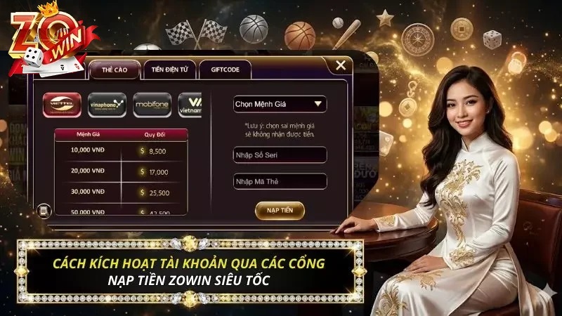 Điều Kiện Cần Thiết Trước Khi Thực Hiện Nạp Tiền Zowin