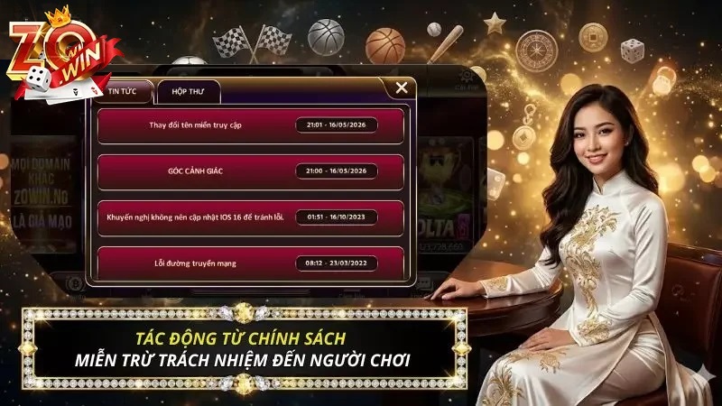 Trách Nhiệm Của Zowin Đối Với Người Chơi