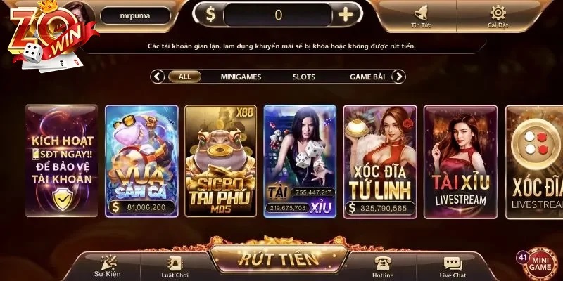 Khám Phá Kho Game Đa Dạng Tại Zowin